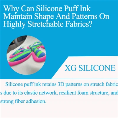 מדוע דיו סיליקון יכול לשמור על צורה ודפוסים על בדים נמתחים במיוחד?